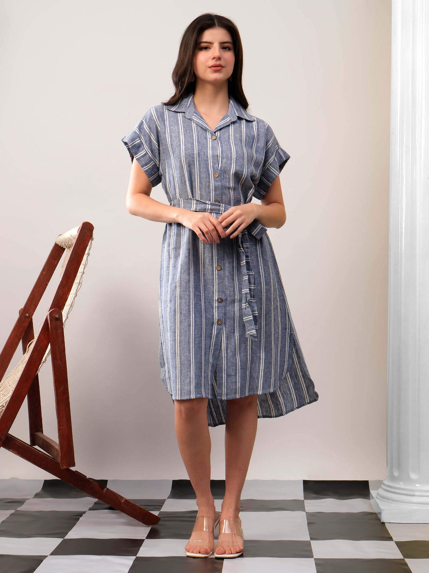 Denim Bebo Shirt Dress