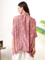 Carrot kaftan style printed solace one size shirt